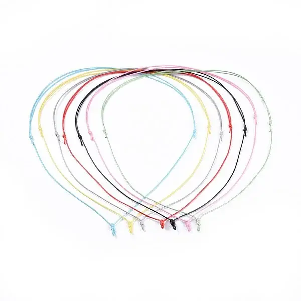 Adjustable Korean Waxed Polyester Cord Necklace Making