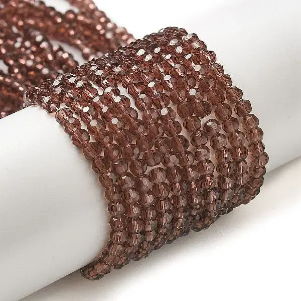 Transparent Glass Beads Strands