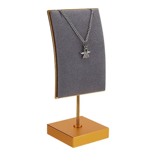 Velvet & Alloy Earrings Display Stands