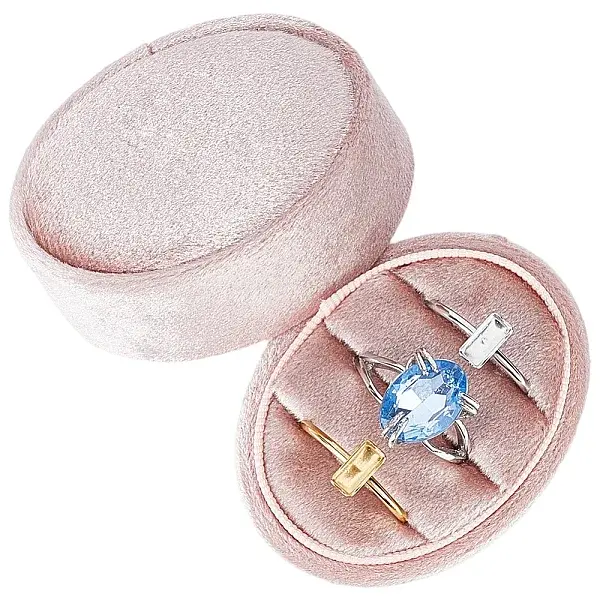 Velvet Finger Ring Package Boxes