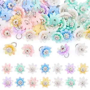 50Pcs Opaque Resin Charms