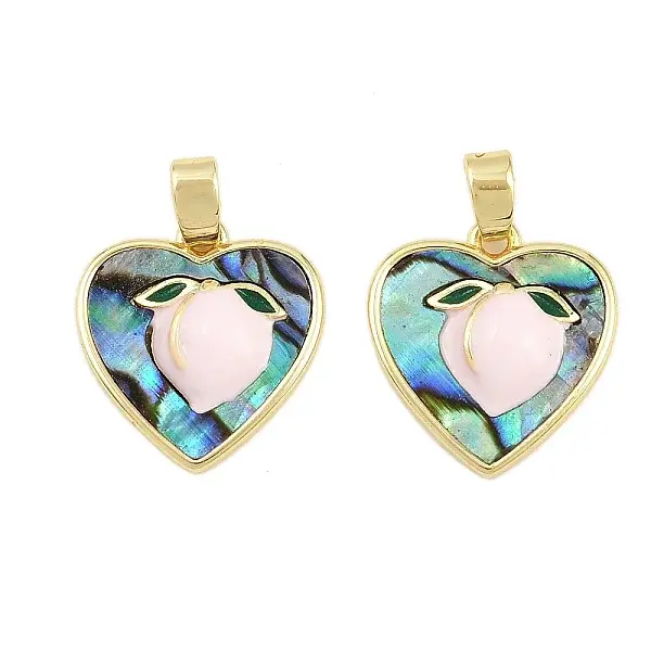 Natural Paua Shell Pendants