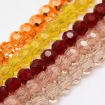 Eco-Friendly Glass Round Bead Strands