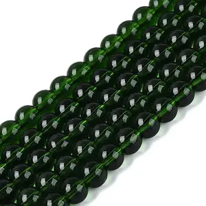 Transparent Glass Beads Strands