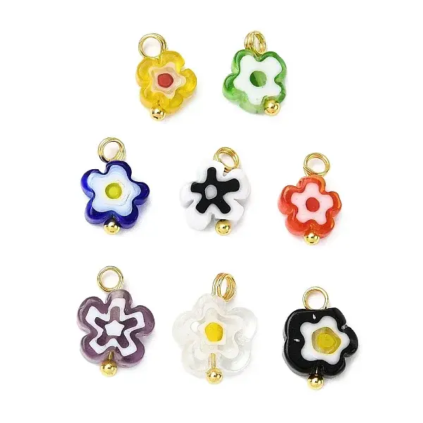 Handmade Millefiori Glass Charms