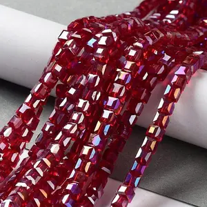 Electroplate Glass Beads Strands
