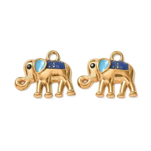 304 Stainless Steel Enamel Pendants