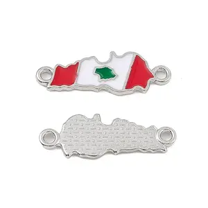 Alloy Enamel Connector Charms