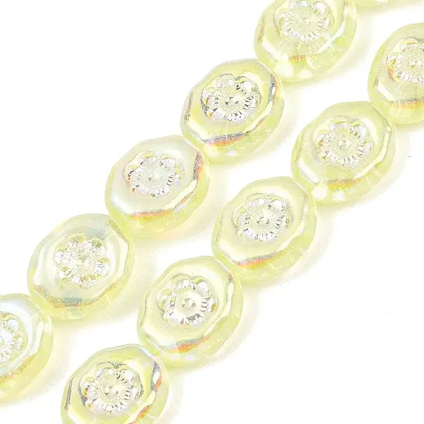Czech Pressed Glass Beads