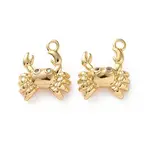 Ocean Theme Brass Micro Pave Clear Cubic Zirconia Pendants