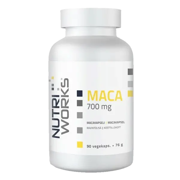 NutriWorks Maca 700mg - 90 kapslí