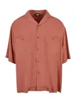Urban Classics Košeľa  hrdzavohnedá