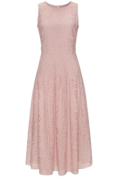 BUFFALO Letné šaty  púdrová