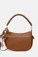 Kabelka Desigual HALF ASTANA CAMEL hnědá barva, 25SAXPBW