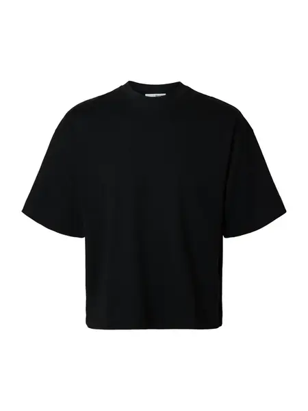 SELECTED Tričko  čierna