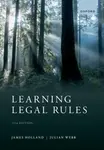 Learning Legal Rules - James Holland, Julian  Webb