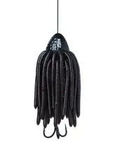 Madcat chobotnička worm teaser sinking 1,0 mm 220 lb 35 cm black - 150 g