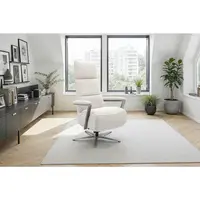 Sit & More RELAXAČNÍ KŘESLO, textil, krémová