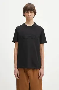 Helmut Lang Bavlněné tričko Helmut Lang EMBOSSED.TEE.ROUNDED