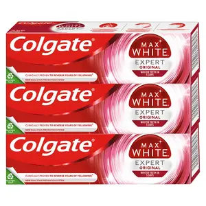 COLGATE Zubní pasta Max White Expert Original 3x 75 ml