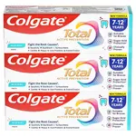 COLGATE Total Junior Zubní pasta pro děti 7-12 let 3 x 50 ml