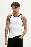 Tričko Karl Kani bílá barva, 60310050