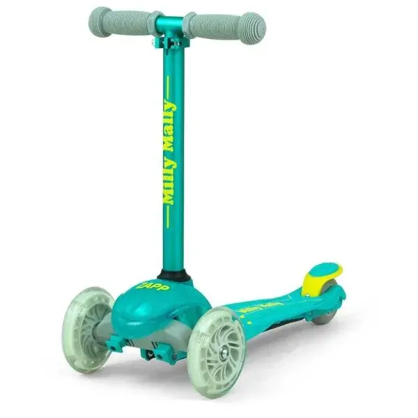 MILLY MALLY SCOOTER ZAPP Dětská koloběžka, zelená, velikost