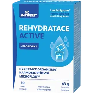 Vitar Rehydratace Active + probiotika 10 sáčků
