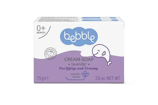 bebble Výhodné balení - Dětské mýdlo s levandulí 75g - 3ks