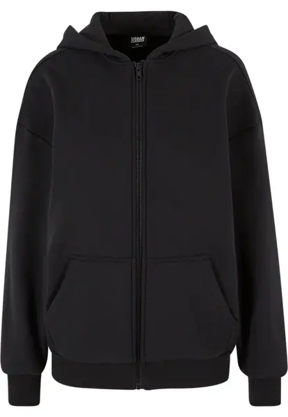 Urban Classics Tepláková bunda  čierna