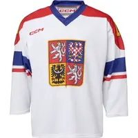 Střída FAN ČR ČERVENKA Hokejový dres, biela, veľkosť