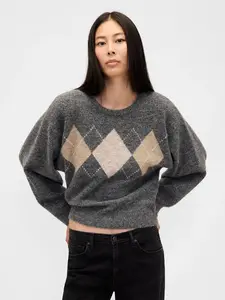 GAP Crop Sweater with Wool - Ladies