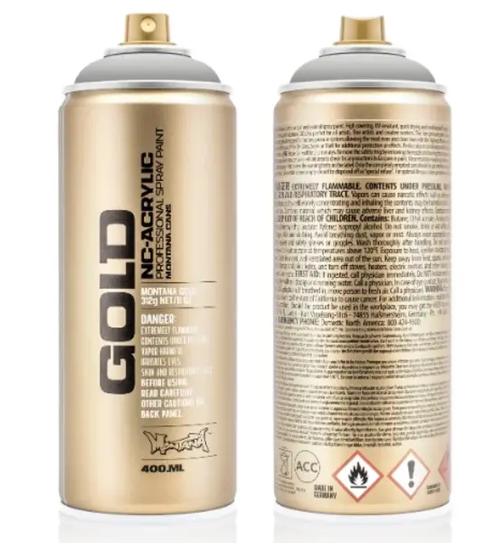 Barva ve spreji Montana Gold 400ml – G1010 Easter yellow