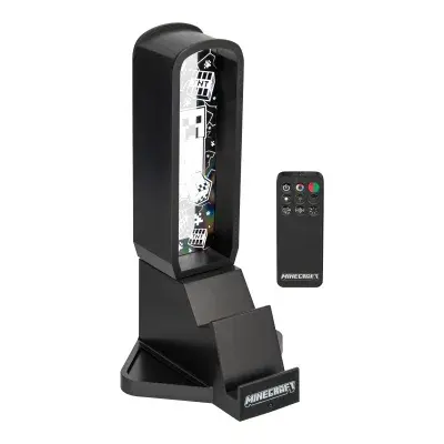 Minecraft držák sluchátek se světlem