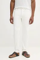 Džíny Calvin Klein Jeans pánské, bílá barva, J30J327541