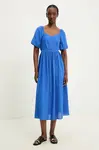 Lněné šaty Answear.LAB
