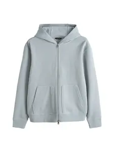 Next Tepláková bunda  modrosivá