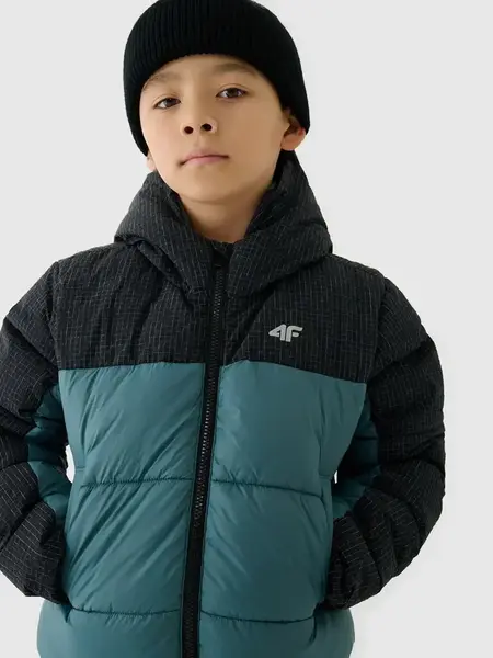 Boys' winter jacket 4F
