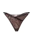Hunkemöller Tangá 'Ella'  hnedá / čierna