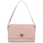 Elegantní dámská koženková kabelka na rameno Ciri, růžová