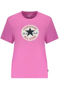 Dámske ružové tričko s krátkym rukávom