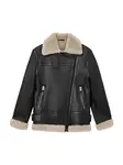 AllSaints Prechodná bunda 'SOLA'  béžová / čierna