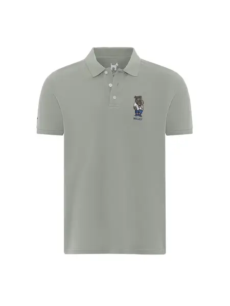 Williot Tričko  hnedá / kaki / biela