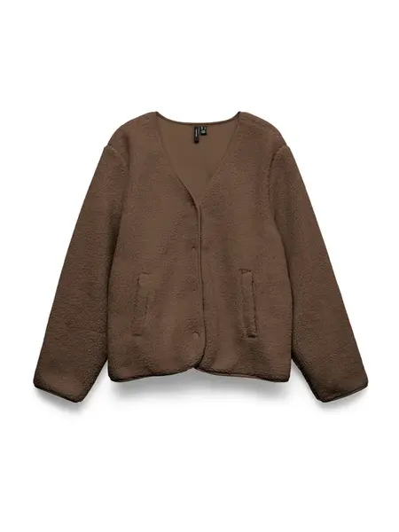 VERO MODA Prechodná bunda 'VMJOSEFIN'  hnedá