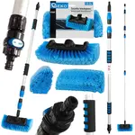 Kartáč teleskopický 130-300cm, na mytí fotovoltaických panelů GEKO