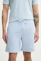 Kraťasy Karl Lagerfeld pánské, modrá barva, A2M44002