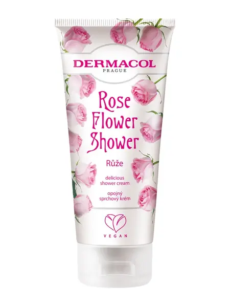 Dermacol Flower Shower Opojný sprchový krém růže 200 ml
