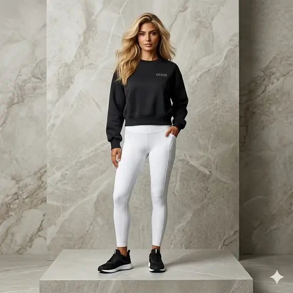 Guess nat cn sweatshirt m