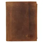 Pánská kožená peněženka DD Anekta Nemo - hnědá