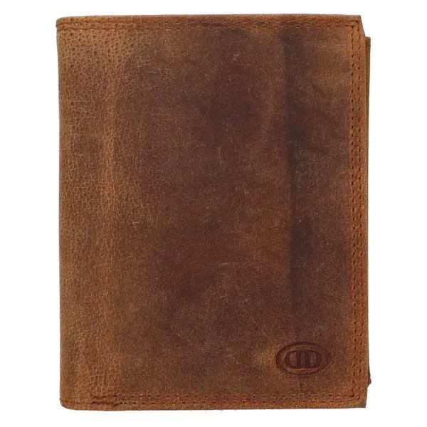 Pánská kožená peněženka DD Anekta Nemo - hnědá